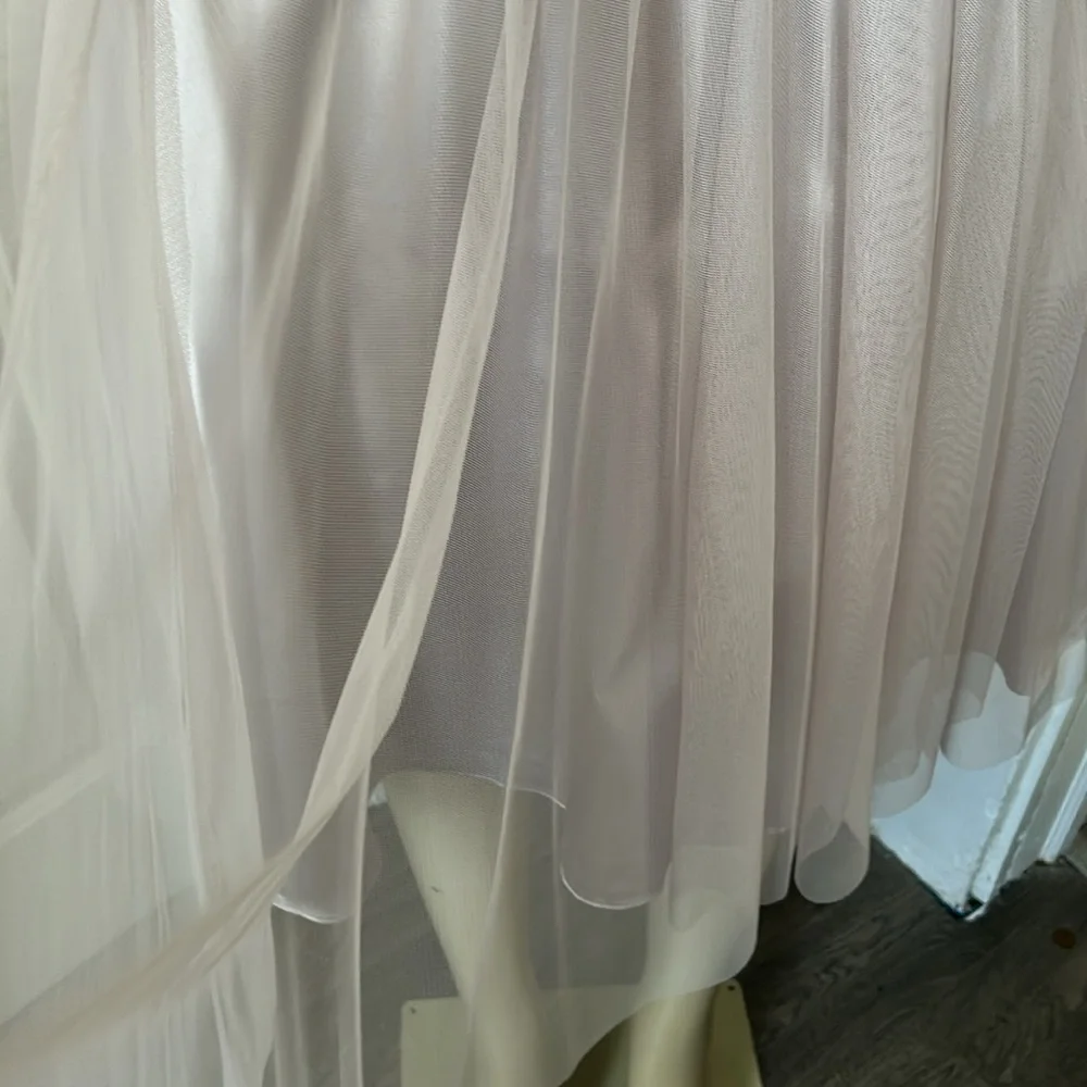 MARINA TulleElegant Cream Skirt